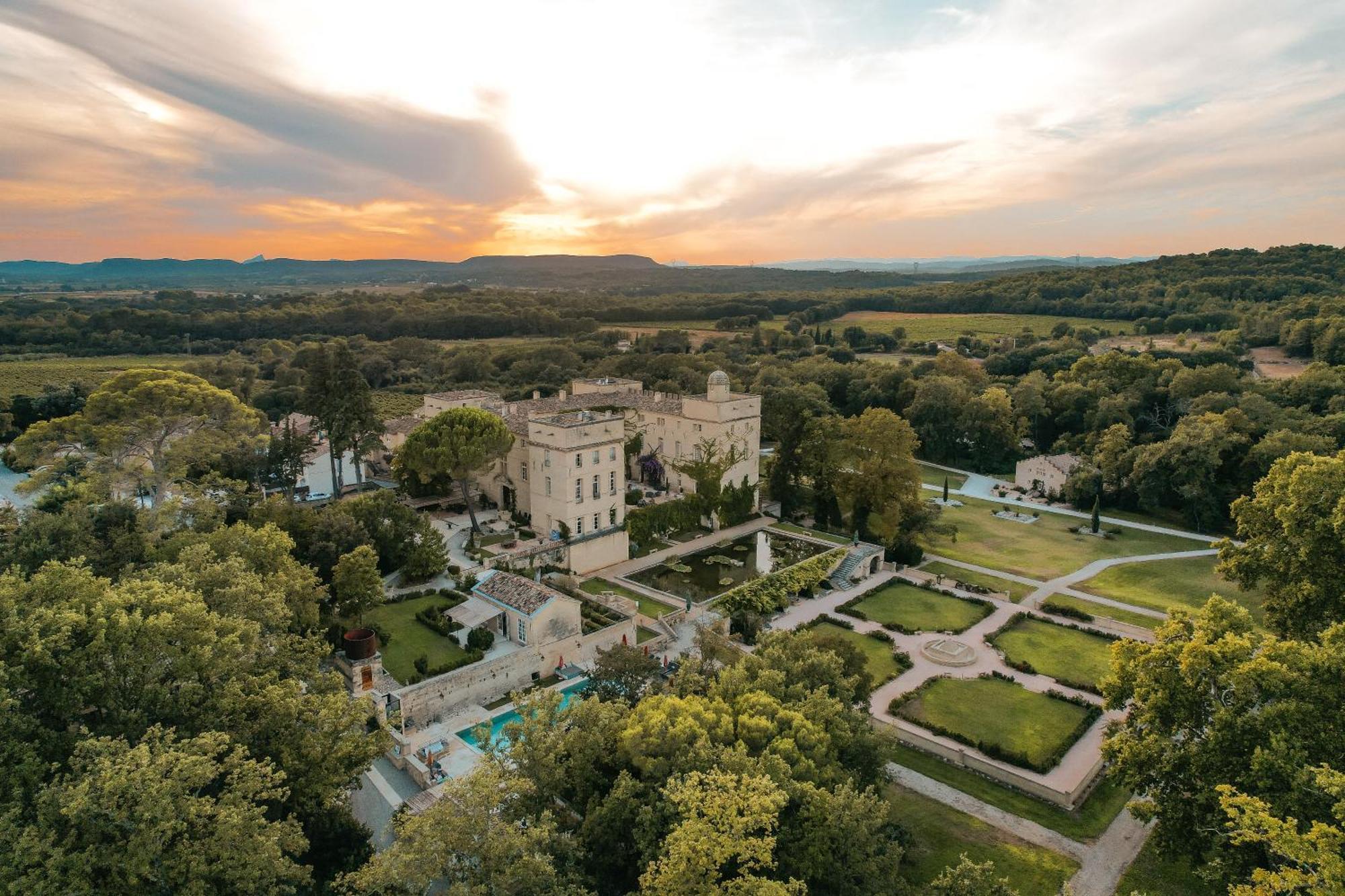Chateau De Pondres Villevieille Eksteriør bilde